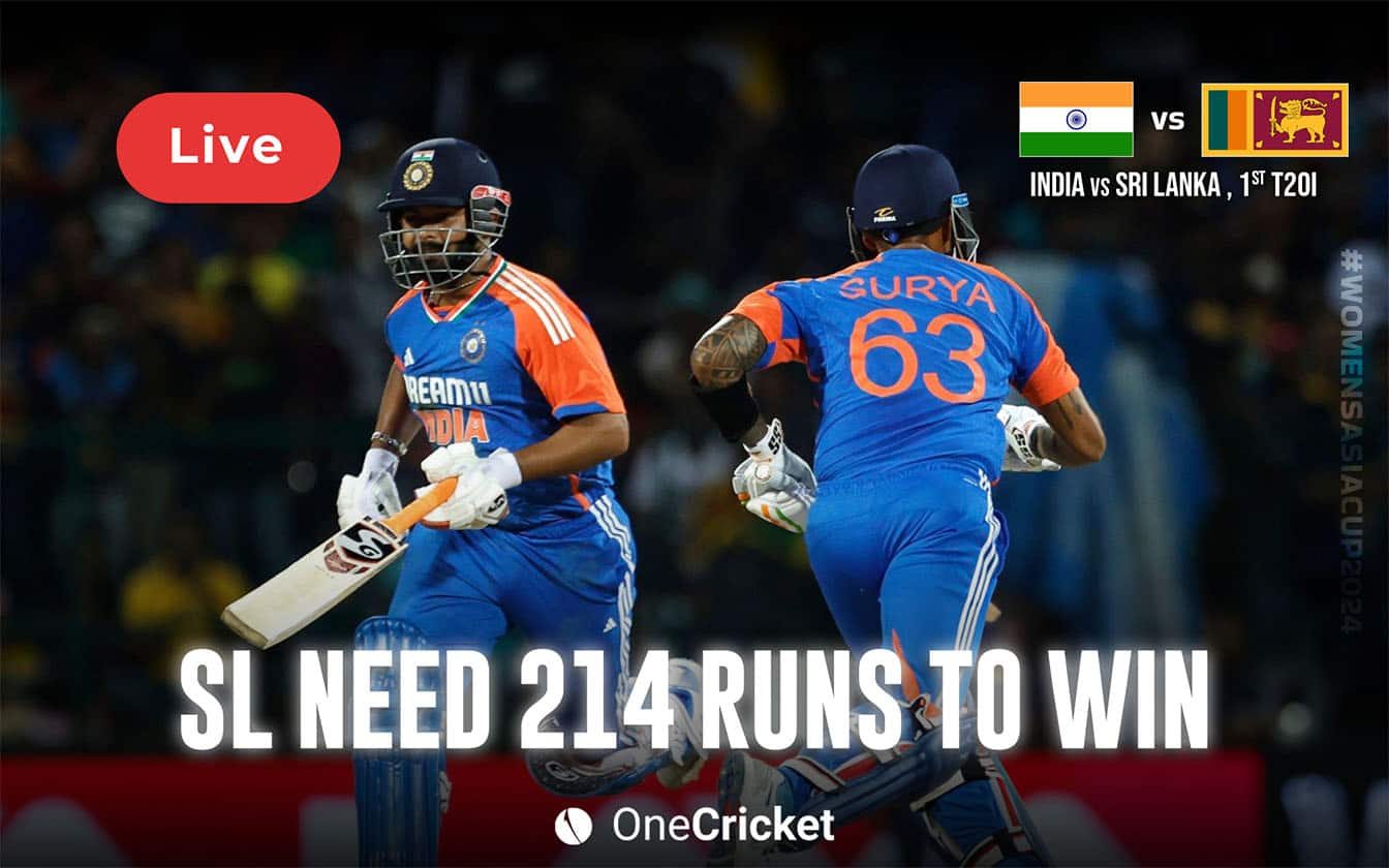 IND Vs SL, 1st T20I Live Score: Match Updates, Highlights And Scorecard